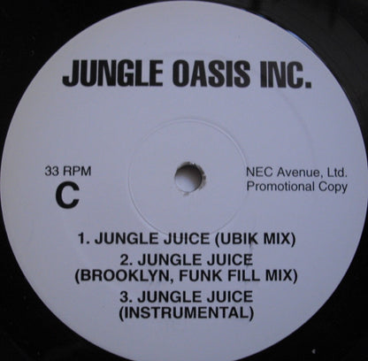 Jungle Oasis Inc. : Jungle Oasis Inc. (2x12", Promo, W/Lbl)