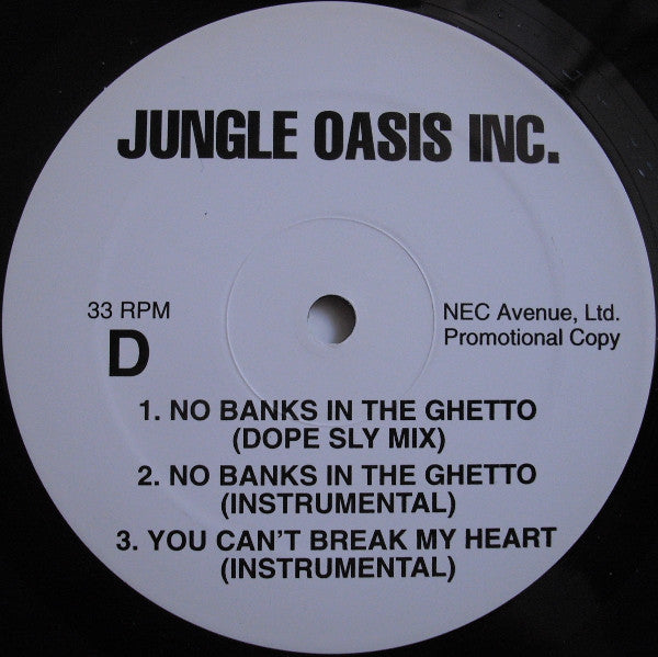 Jungle Oasis Inc. : Jungle Oasis Inc. (2x12", Promo, W/Lbl)