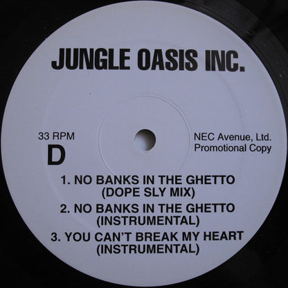 Jungle Oasis Inc. : Jungle Oasis Inc. (2x12", Promo, W/Lbl)