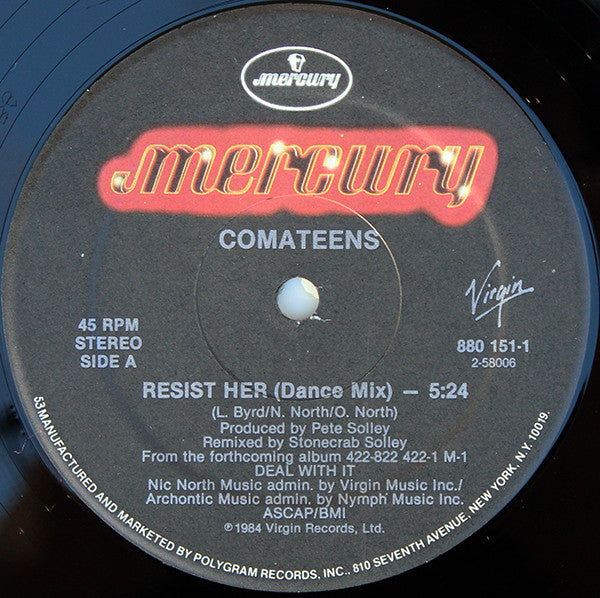 Comateens : Resist Her (12")