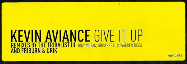 Kevin Aviance : Give It Up (12")