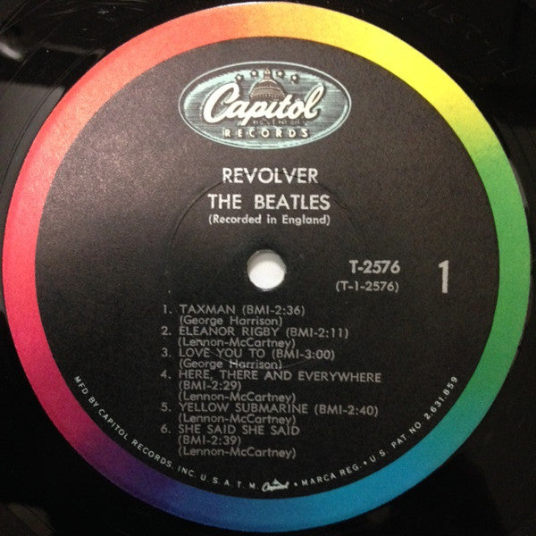 The Beatles : Revolver (LP, Album, Mono, Los)