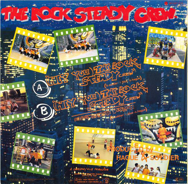 The Rock Steady Crew : (Hey You) The Rock Steady Crew (12")