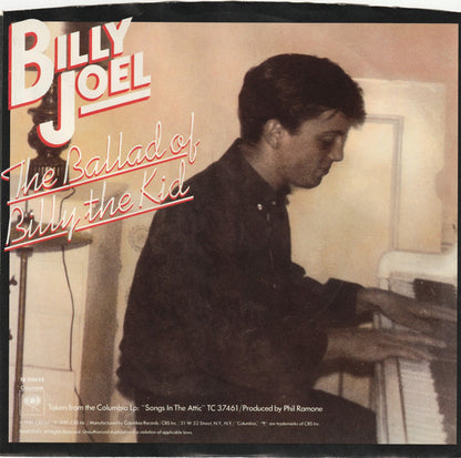 Billy Joel : She's Got A Way / The Ballad Of Billy The Kid (7", Single, Styrene, Pit)