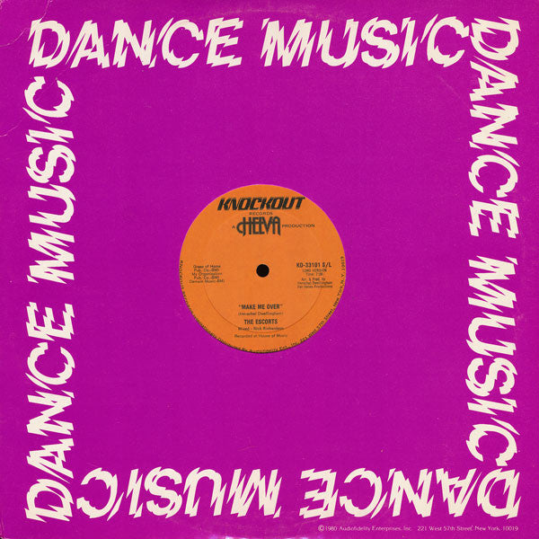 The Escorts : Make Me Over (12", Single)