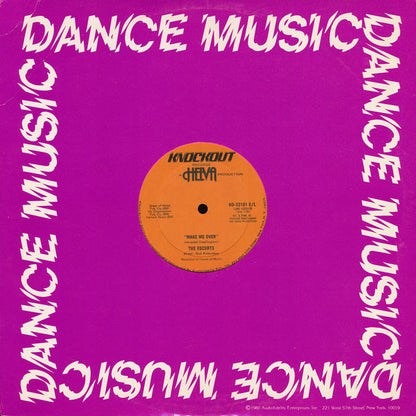 The Escorts : Make Me Over (12", Single)