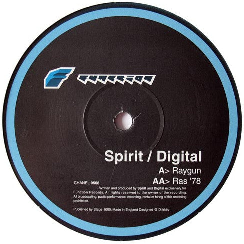 Spirit / Digital : Raygun / Ras '78 (12")