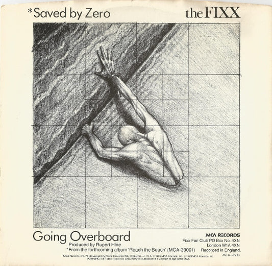 The Fixx : Saved By Zero (7", Single)