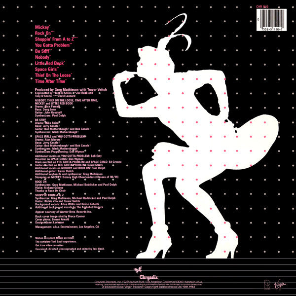 Toni Basil : Word Of Mouth (LP, Album, Ter)