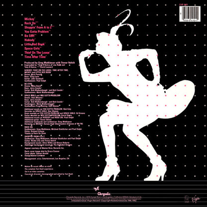 Toni Basil : Word Of Mouth (LP, Album, Ter)