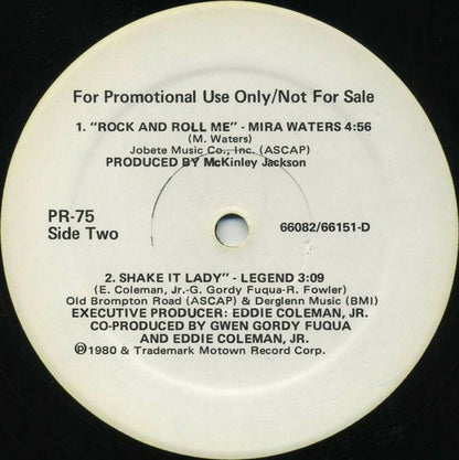 Diana Ross / Mira Waters / Legend (27) : I'm Coming Out / Rock And Roll Me / Shake It Lady (12", Promo)
