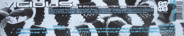 Pump Friction Presents Soundclash (2) Featuring Connie Harvey : Vicious (12")