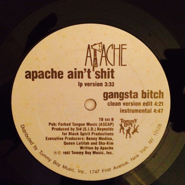 Apache : Gangsta Bitch / Apache Ain't Shit (12")