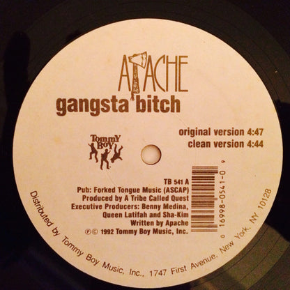 Apache : Gangsta Bitch / Apache Ain't Shit (12")