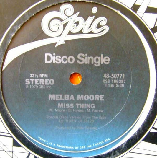 Melba Moore : Miss Thing / Need Love (12")