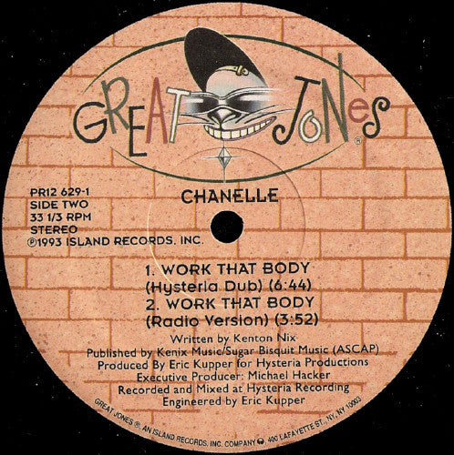 Chanelle : Work That Body (12", Promo)