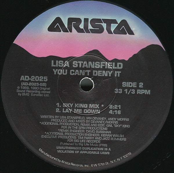 Lisa Stansfield : You Can't Deny It (12", Spe)