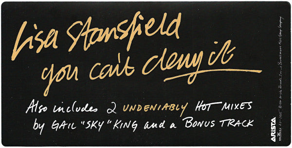 Lisa Stansfield : You Can't Deny It (12", Spe)