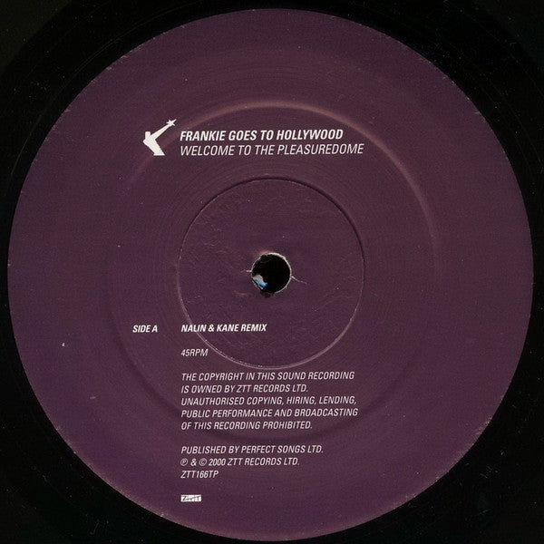 Frankie Goes To Hollywood : Welcome To The Pleasuredome (2x12", Promo)