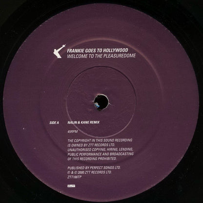 Frankie Goes To Hollywood : Welcome To The Pleasuredome (2x12", Promo)