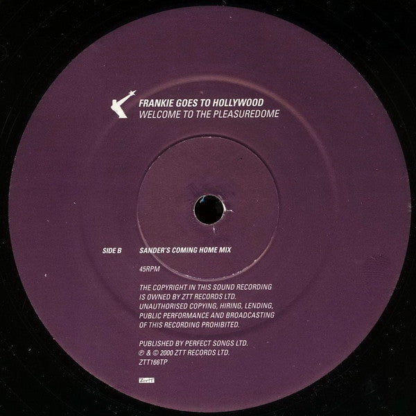 Frankie Goes To Hollywood : Welcome To The Pleasuredome (2x12", Promo)