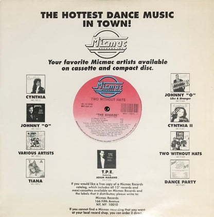 Two Without Hats : The Breeze (12", Single)