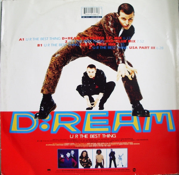 D:Ream : U R The Best Thing (12", Single, RE)