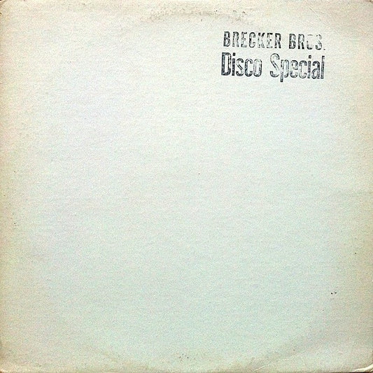 The Brecker Brothers : Don't Stop The Music (12", Promo)