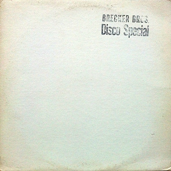 The Brecker Brothers : Don't Stop The Music (12", Promo)