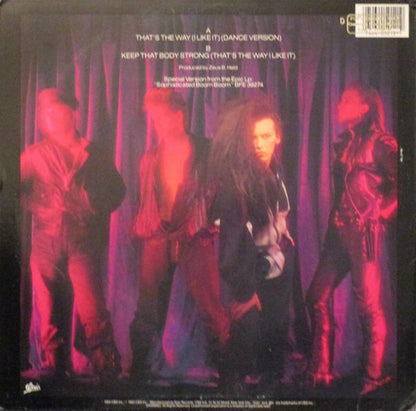 Dead Or Alive : That's The Way (I Like It) (Dance Version) (12", Promo)