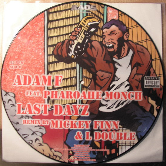 Adam F : Listen Here (2x12", Pic)