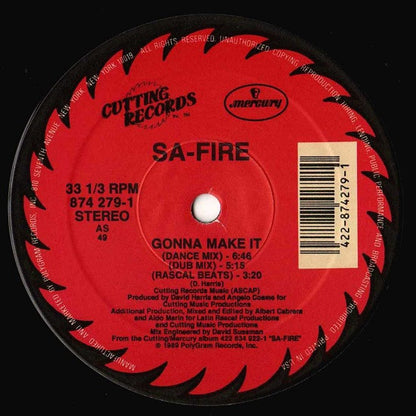 Sa-Fire* : Gonna Make It (12", Single)