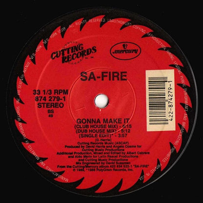 Sa-Fire* : Gonna Make It (12", Single)