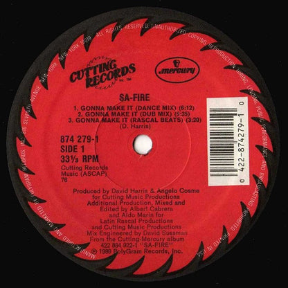 Sa-Fire* : Gonna Make It (12", Single)