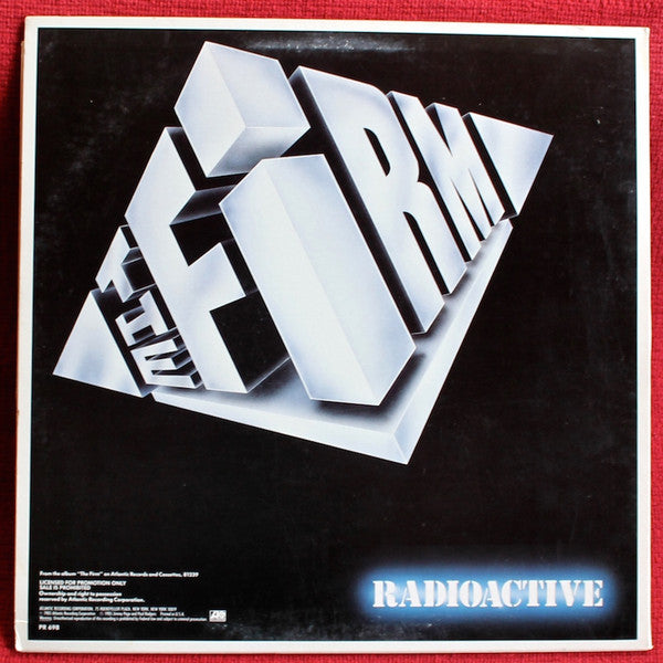 The Firm (7) : Radioactive (12", Promo)