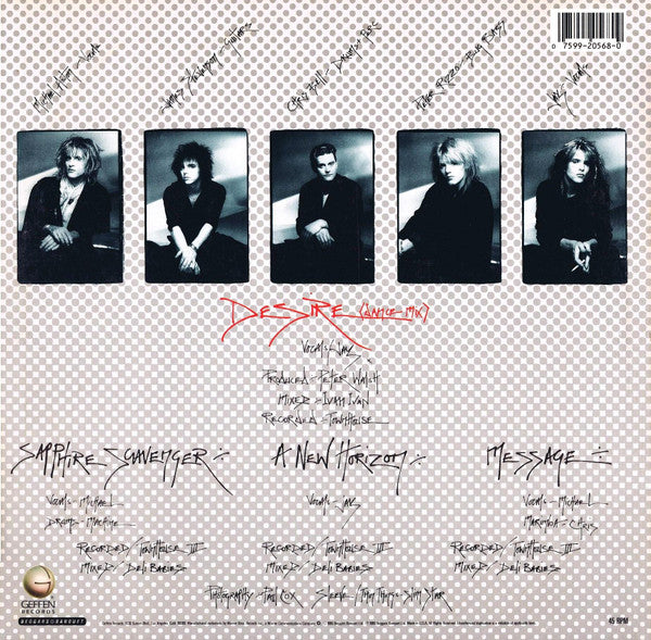 Gene Loves Jezebel : Desire (Come And Get It) (12", Maxi)