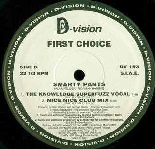 First Choice : Smarty Pants (1997 New Remixes) (12")