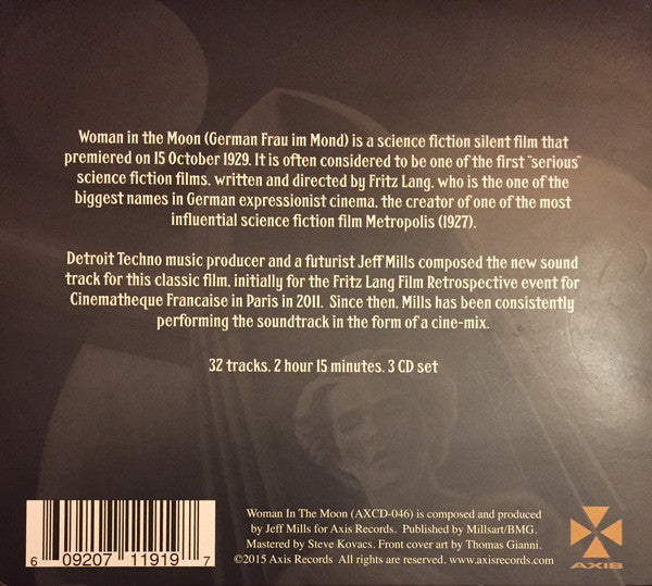 Jeff Mills : Woman In The Moon (3xCD, Album)