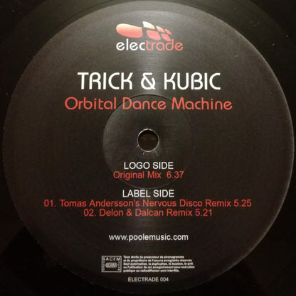 Trick & Kubic : Orbital Dance Machine (12")