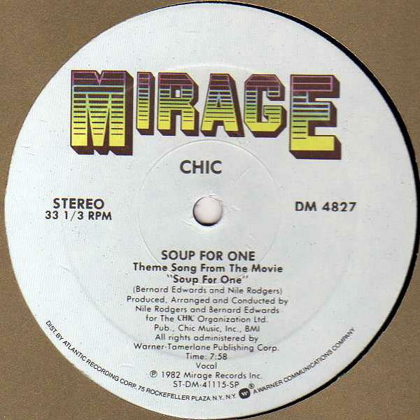 Chic : Soup For One / Burn Hard (12")