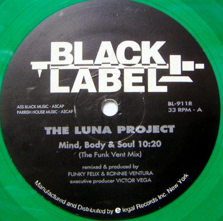 Luna Project : I Wanna Be Free (Remixes) (Part 2) (12", Gre + 12", Blu)