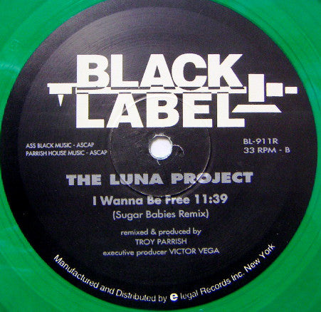 Luna Project : I Wanna Be Free (Remixes) (Part 2) (12", Gre + 12", Blu)