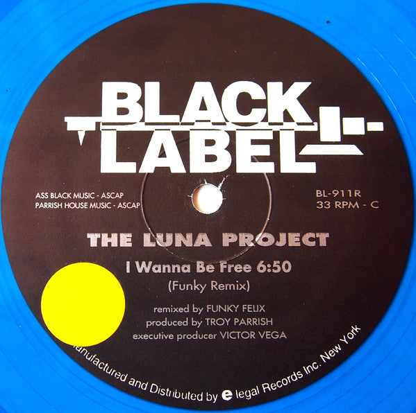 Luna Project : I Wanna Be Free (Remixes) (Part 2) (12", Gre + 12", Blu)