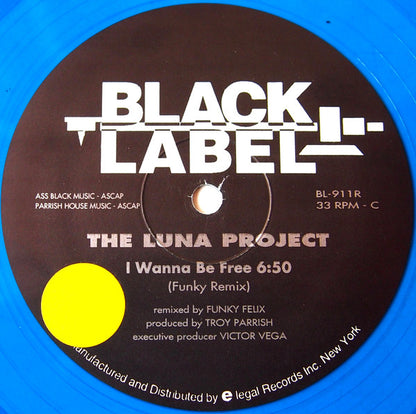 Luna Project : I Wanna Be Free (Remixes) (Part 2) (12", Gre + 12", Blu)