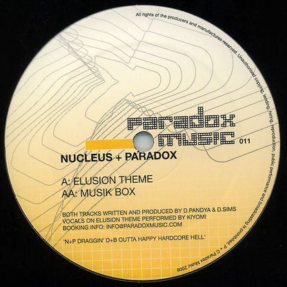 Nucleus + Paradox* : Elusion Theme / Musik Box (12")