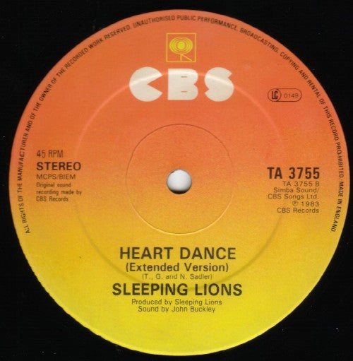 Sleeping Lions (2) : Sound Of My Heart (12")