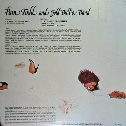 Pam Todd & Gold Bullion Band : Together (LP, Album)