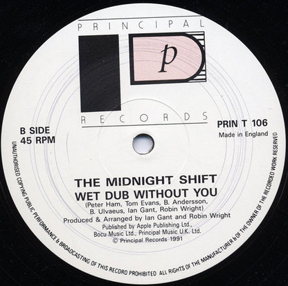 The Midnight Shift : Without You (12")