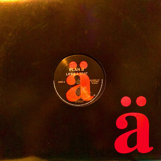 Plan B (2) : Life's A Beat (12", Promo)