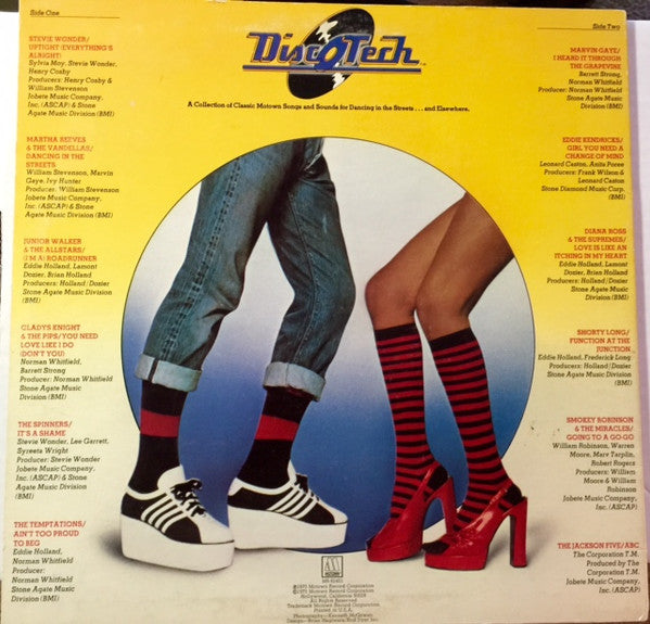 Various : Disc-O-Tech #1 (LP, Comp)